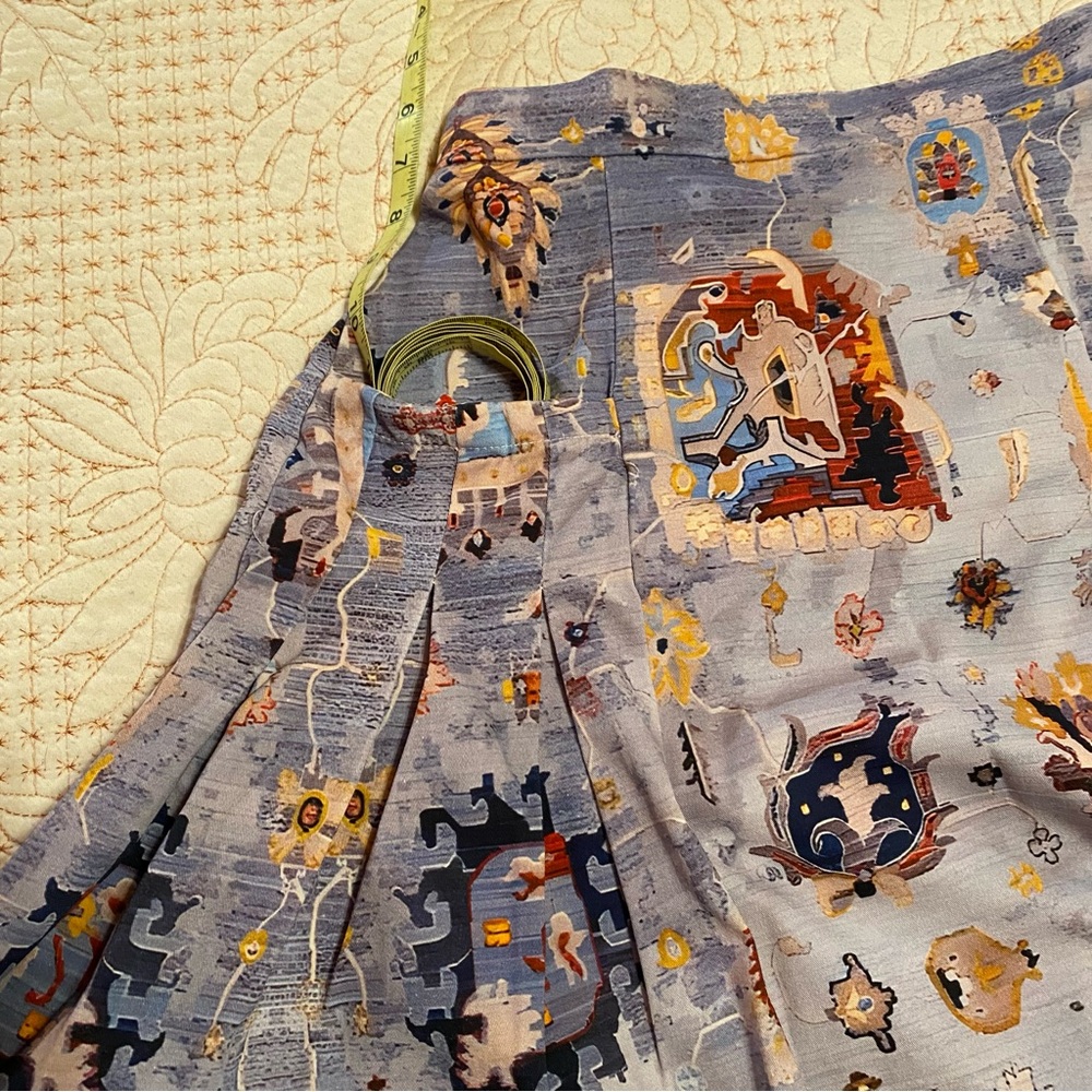 Adorable BOHO skirt. Fabulous colors. Elastic waist. Cotton blend. Size S. - Picture 9 of 10